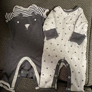 Footless Sleeper Button Up Bundle